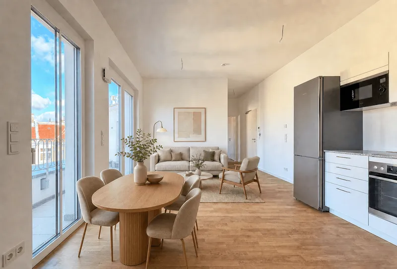 Kompakte Dachgeschosswohnung nah Schloß Charlottenburg - 2,5 Zimmer am Mierendorffplatz — photo 1
